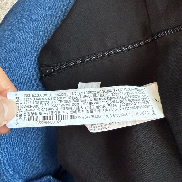 Zara Black Sleeveless Fitted Crop Camisole - Picture 4 of 9